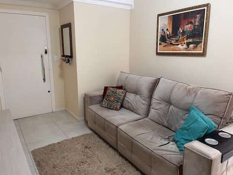 Top Airbnb: Apartamento com suíte no centro em Santa Maria
