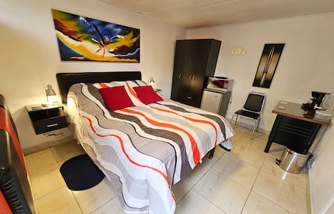 Successful Airbnb property: NEWLY REDESIGNED ROOM WITH OWN ENTRANCE (PRIVATE) in Barrios Unidos