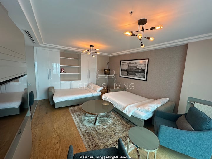 Vega | Curated Designed 1br Apt | Gym+pool+sauna - İstanbul