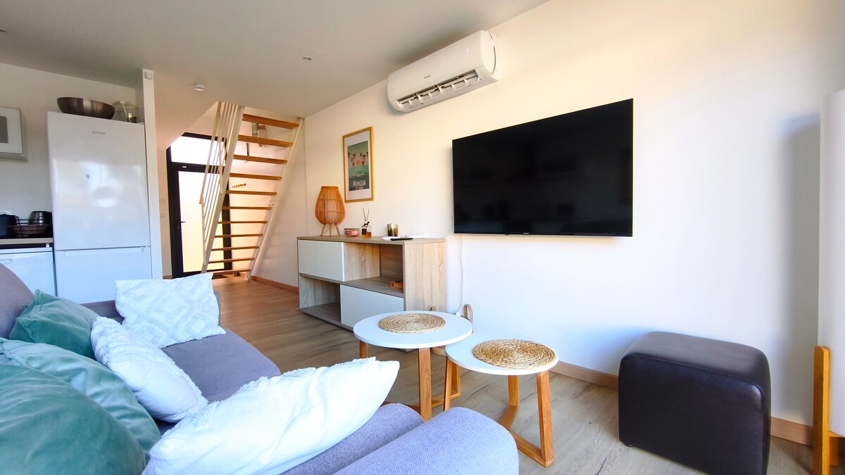 Airbnb performant: Cozy T3 in Mimizan, between beach and nature à Mimizan