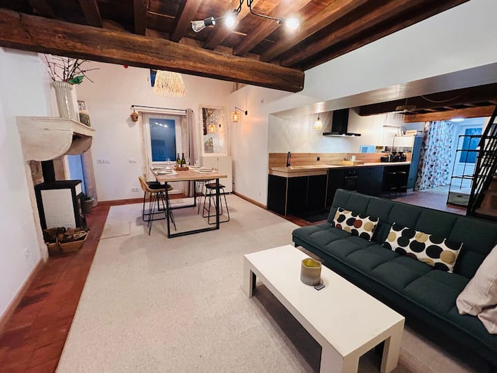 Loft Atypique Devant Les Vignes - 5 Personnes - Meursault