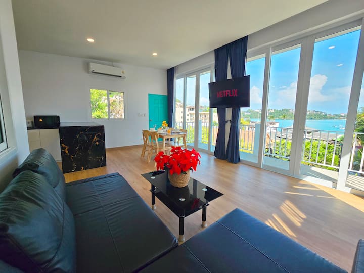 1br Seaview Apt In Pool Villa W/ Beach Access - 푸켓