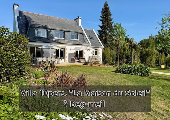 "La Maison Du Soleil" Plages Et Commerces à Pied! - Fouesnant