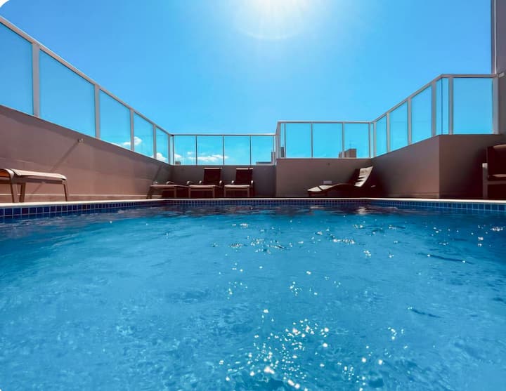 Férias Perfeitas Na Praia Da Costa Com Piscina - Vila Velha