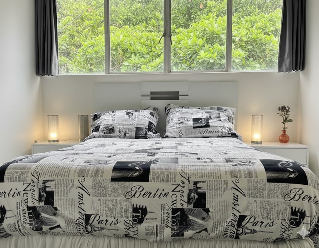 Главна спалня с двойно легло 