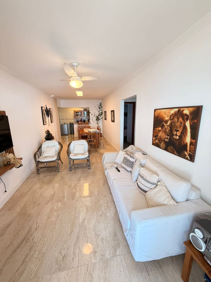 Apartamento Frente Mar, 3 Dormitórios! - Praia Grande