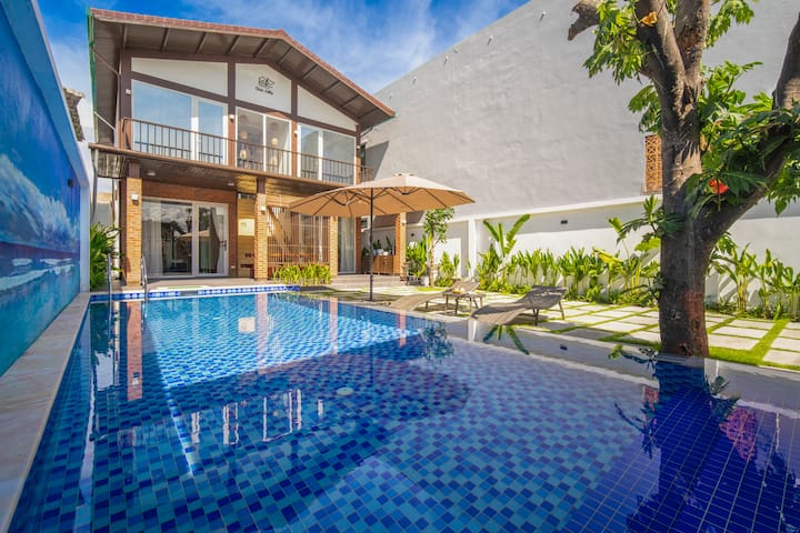 6br Villa ( Hoi An )| Pool -Bbq | 3 Mins To Beach - 峴港