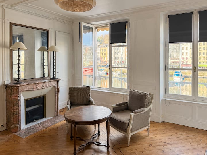 Vue Sur Le Port - Appartement Une Chambre 2p - Honfleur