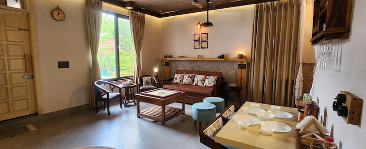 Luxury Pvt Farmstay|plunge Pool | Leafhaven Jaipur - Rajasthan