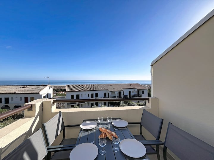 L'horizon | Vue Mer | Piscine | Plage à 500m - Fleury