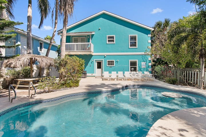 Oleander Oasis - Private Pool, 5br, Sleeps 16 - South Padre Island