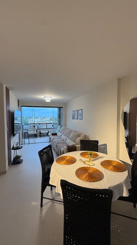 Popular Airbnb listing: Sea View Apartment - Praia dos Milionários - Ilhéus in Ilhéus