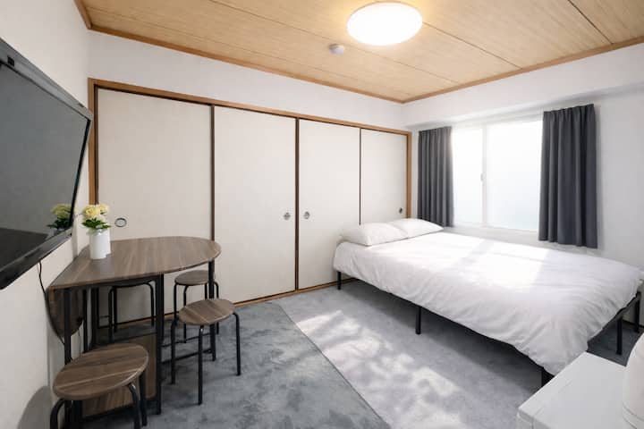 <F> 難波徒歩7分|6人ok|広い空間|コスパ良|wifi - Osaka