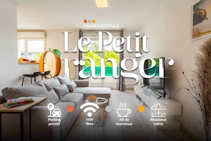 Le Petit Oranger - Lumineux, Balcon & Parking - Strasbourg
