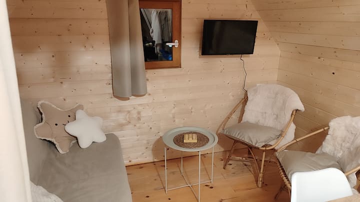 La Colombe 6 Personnes - Mini-chaumière - Normandie