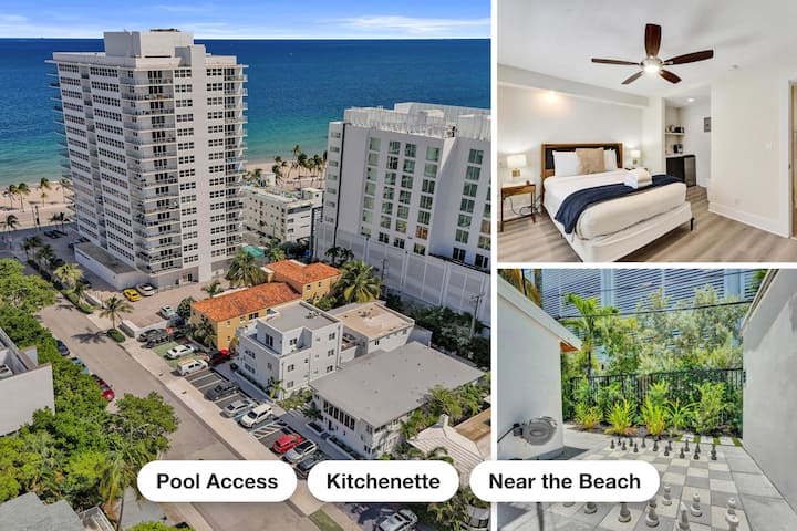 Walk To Beach | Eden Suite + Pool - Fort Lauderdale, FL