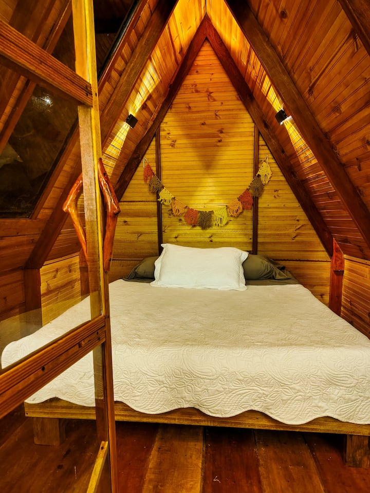 Cabaña Alpina Con Tina Para Pareja - La Cumbre - La Cumbre