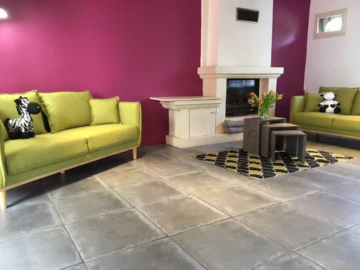 Grand Gîte (15 Personnes) Petit Jardin/ Jacuzzi - Indre-et-Loire