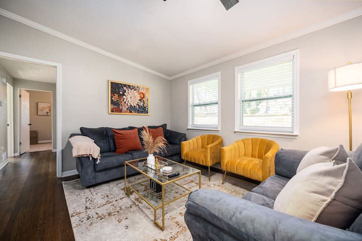 Stylish 5br Retreat Near Airport & Mercedes-benz - Atlanta, GA