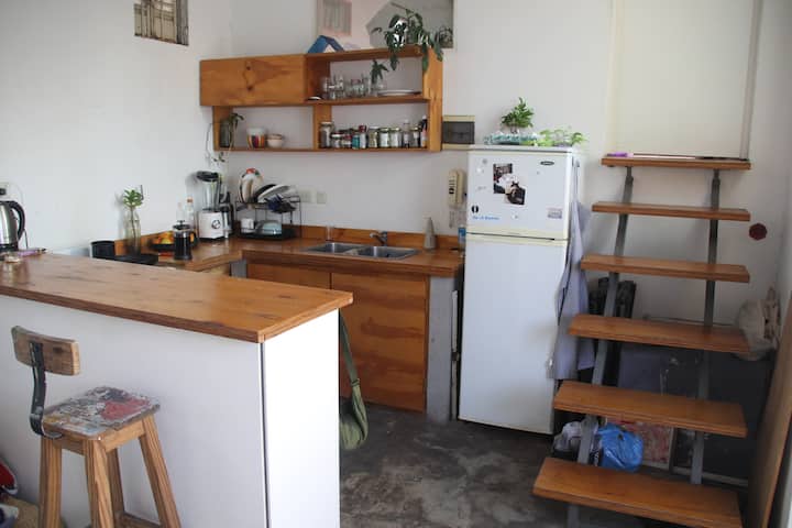 Furnished one-bedroom apartment with terrace in La Paternal