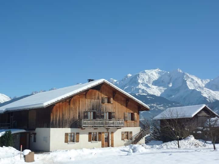 Les Choucas - Gîte Vue Mont-blanc - Sauna & Hammam - Sallanches