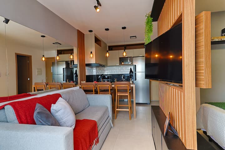 Pet Friendly, Central, Academia, Ar Cond, Garagem - Juiz de Fora