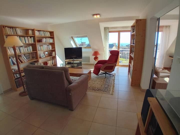 Appartement Vue Mer
80 M2
Lumineux - Saint-Quay-Portrieux