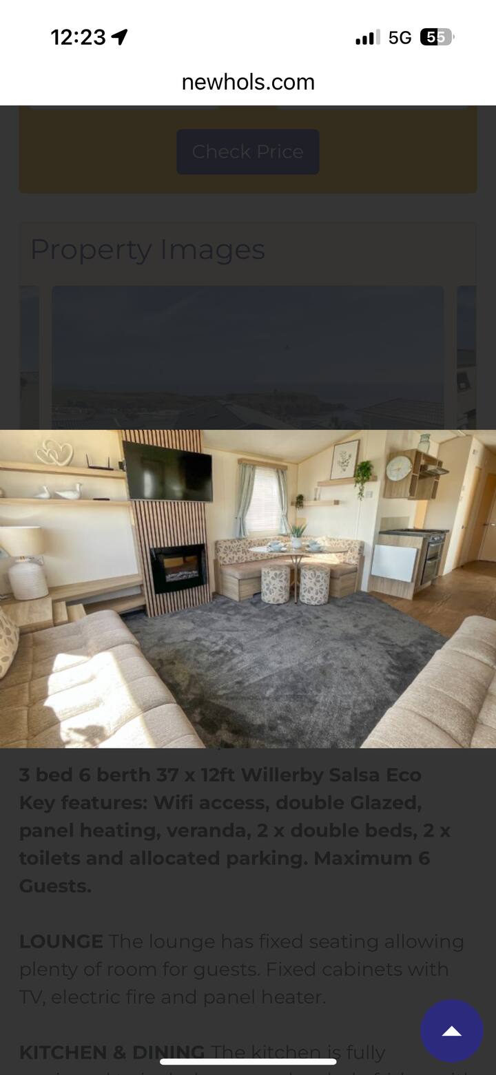 3 Bedroom Caravan Sleeps 6 Wi-fi, Decking Seaview - Dawlish Warren