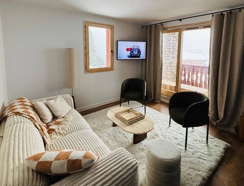 Popular Airbnb listing: Ideal for families – renovated apartment, mountain view in Landry