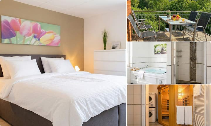 Apartment Am Waldsee | Sauna, Whirlpool & Balkon - Mendig