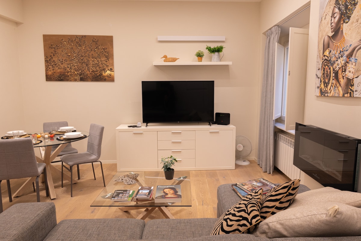 Airbnb con migliori performance: Luna Fashion Steps Suite - Perugia near Vannucci a Perugia
