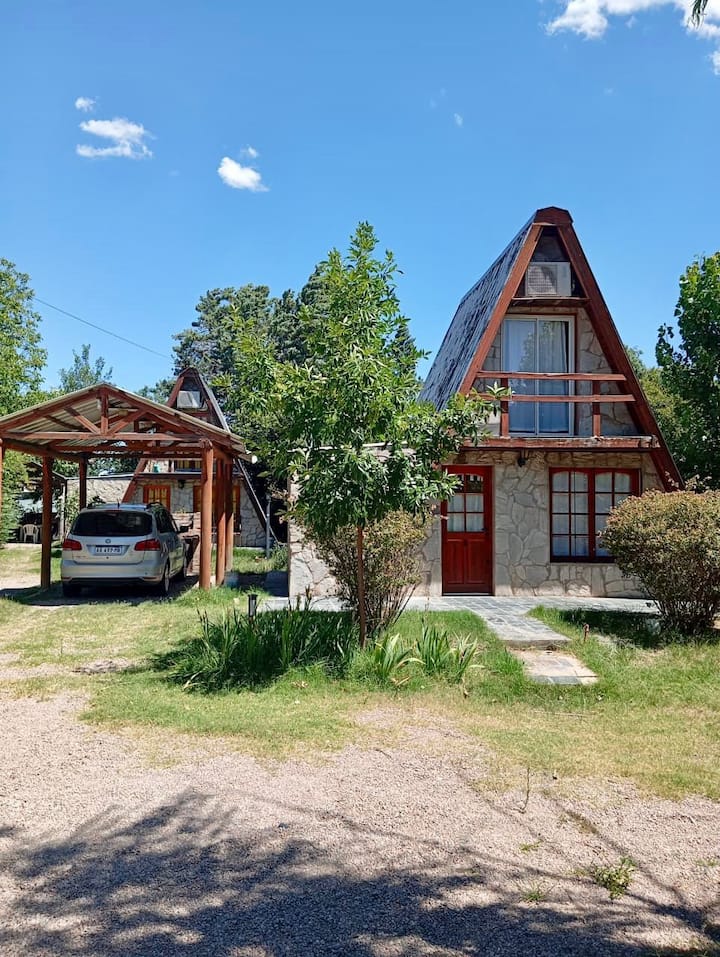 Cabaña Suiza En Complejo Privado - San Luis