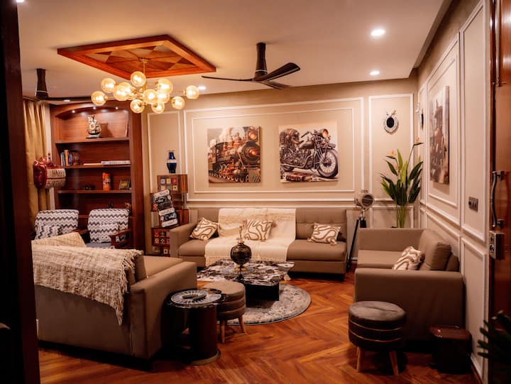 The Lumière Residences 4 Bhk By Mg Luxury Stays - Panchkula