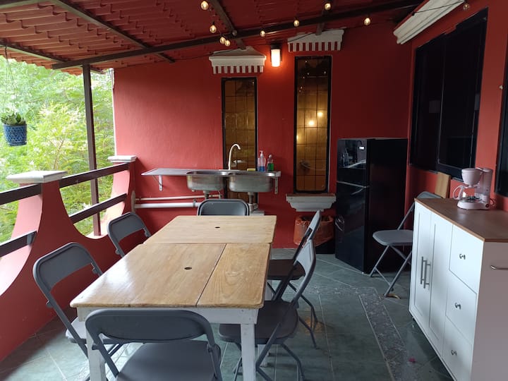 El Nido | 2 Hab, Balcón Privado, Alberca, Parking - Campeche, México