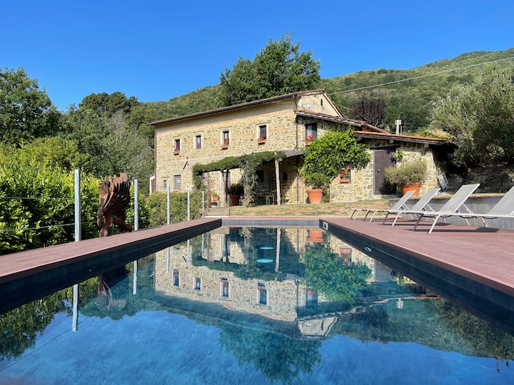 Charmante maison toscane avec vue imprenable et piscine Maisons à — free download