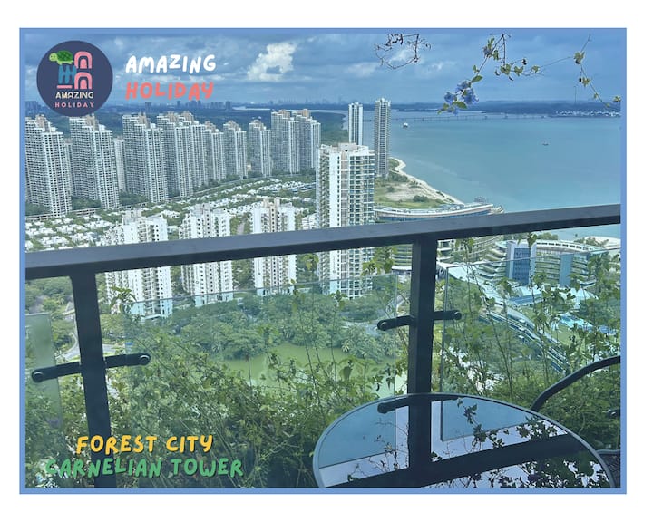 Amazingholiday Forestcity Seaview Studio Golf/lego - Kukup