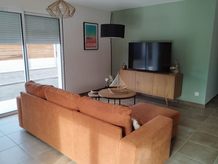 Maison Neuve  Avec Piscine. Vacances En Famille - Gujan-Mestras