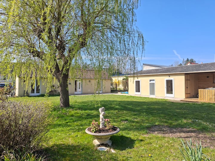 Le Logis La Dunette à Quend 3*, Maison Jardin Spa - Quend