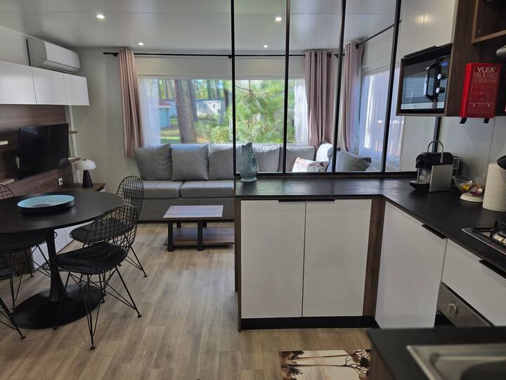 Mobilhome Camping "Les Oyats" - Seignosse