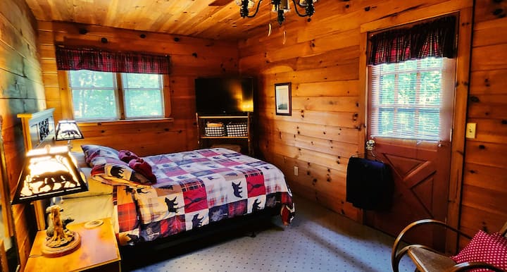 A spacious master bedroom features a queen bed and a full-size bed, with super comfy mattresses and bedding designed for restful sleep. This cozy retreat is the perfect place to recharge--or step out on the balcony for wondrous views.