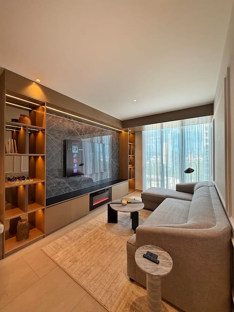 Popular Airbnb listing: Casa León·Luxury-Designed Apartment @Dana Arboleda in San Pedro Garza García