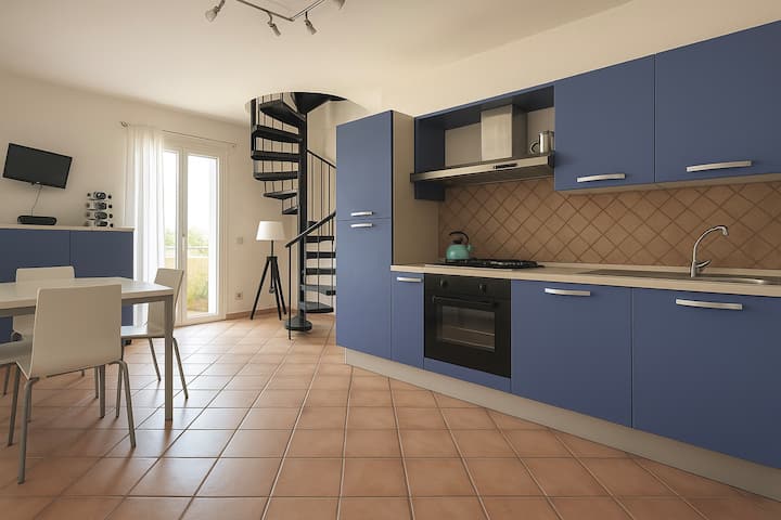 Apartament Z Basenem I Widokiem Na Morze. - Scalea