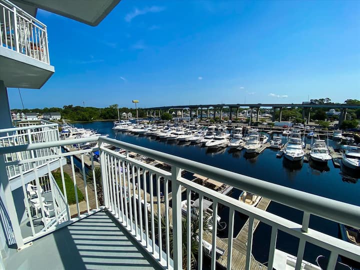 302 Blue Heron 2 Br 2 Ba Marina View Condo - North Myrtle Beach, SC
