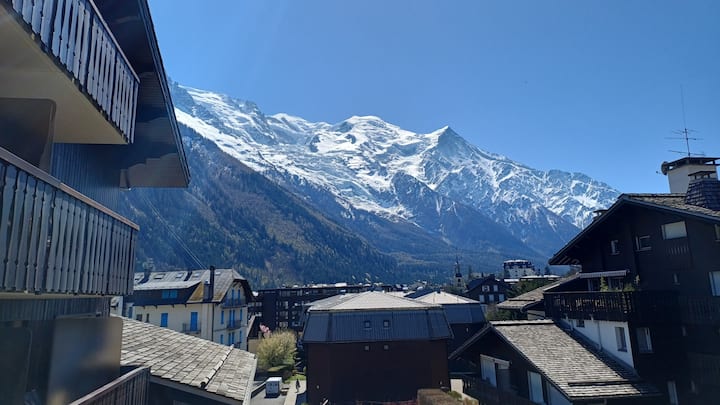 Studio 20m² Vue Sur Le Mont Blanc - Chamonix-Mont-Blanc