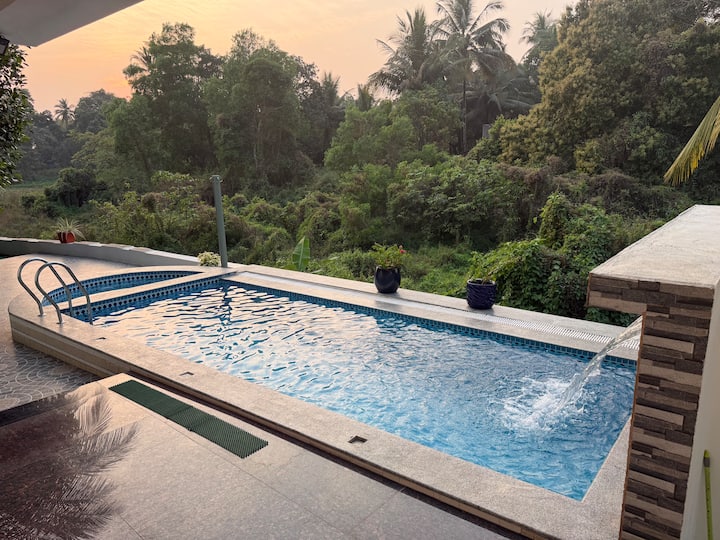 3 Bhk Private Villa With Infinity Pool -Astra Azul - Goa
