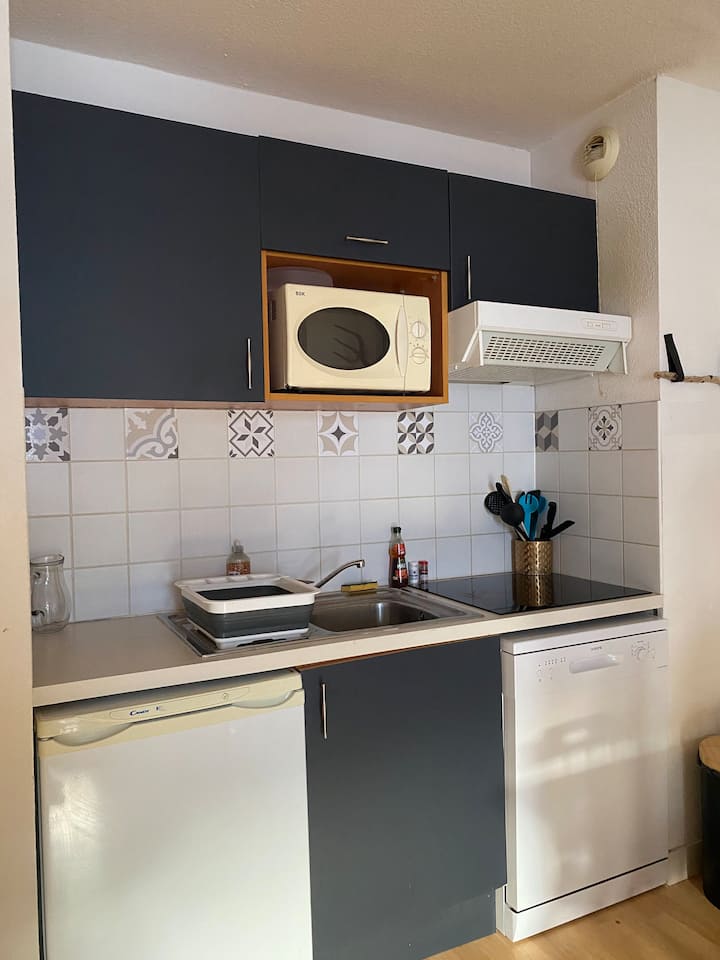 Appartement Chaleureux Au Pied Des Pistes - Guzet-Neige
