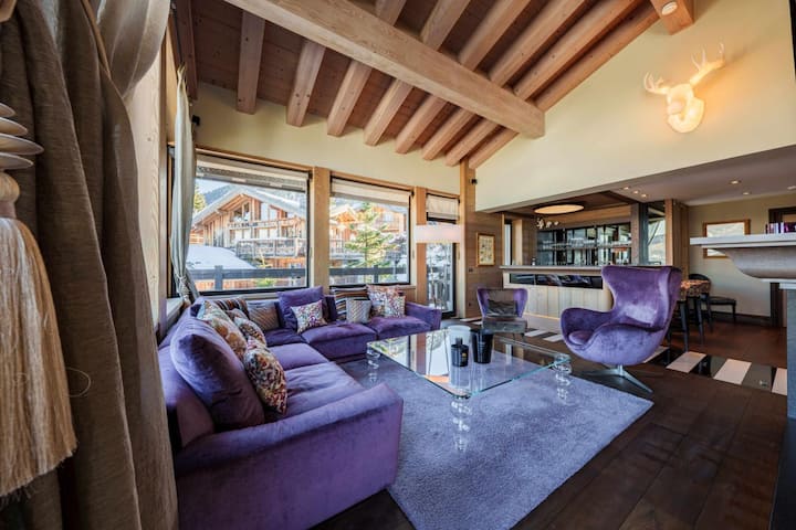 Exception Luxury Courchevel Chalet With Pool - Pralognan-la-Vanoise