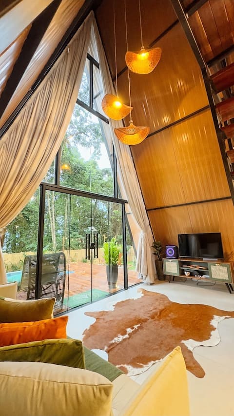 Airbnb em destaque: Green Garden Chalet / Charming Chalet in Annapolis em Anápolis