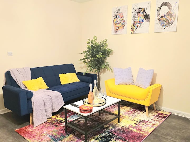 4bdr Stylish Home - Parking Contractor & Family - Reading