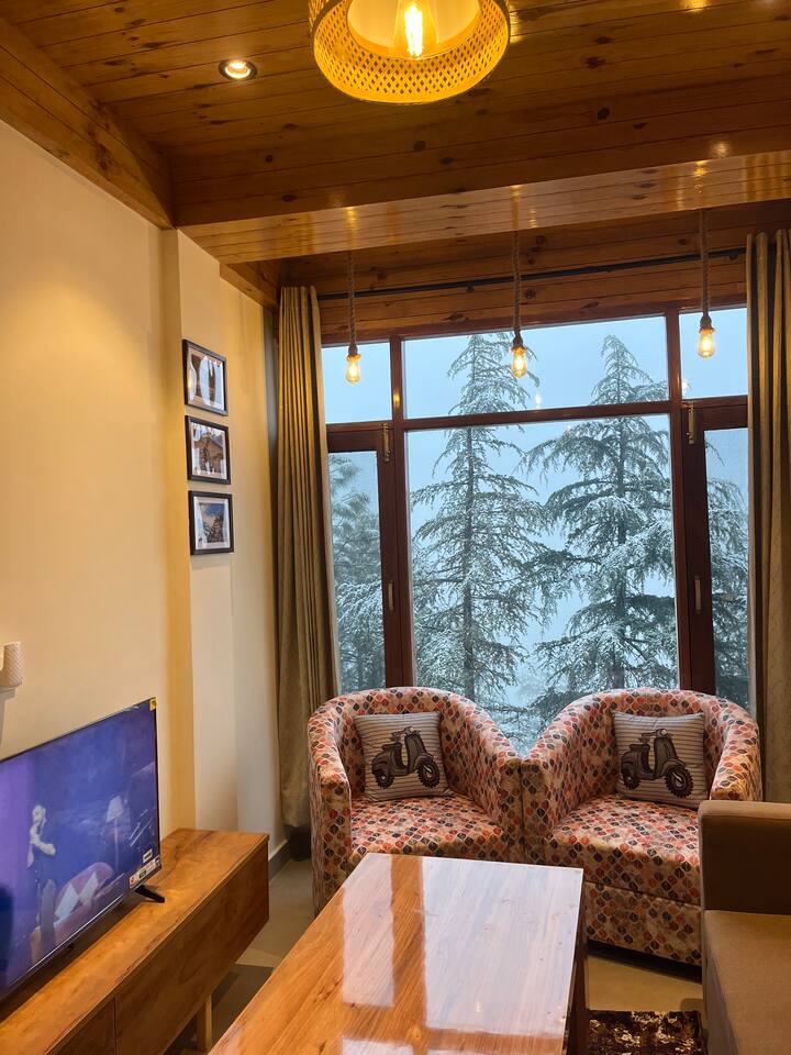 Cedarheights : Luxury 1bhkforestview-20min To Mall - Shimla